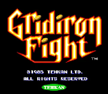 Gridiron Fight screen shot title